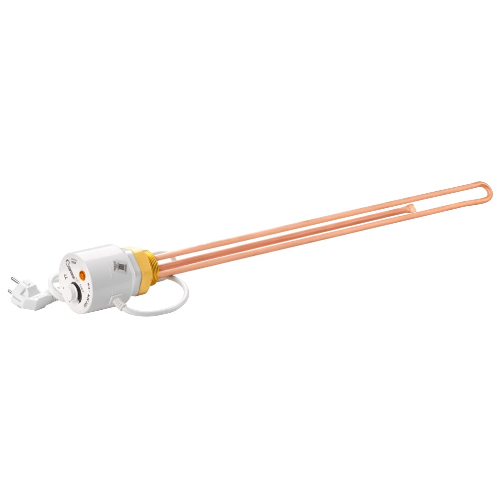 Grzałka do bojlera z termostatem 2000W 6/4" – montaż od góry